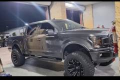 pick-up-truck-pulling-in-garage-ortega-tires-and-wheels